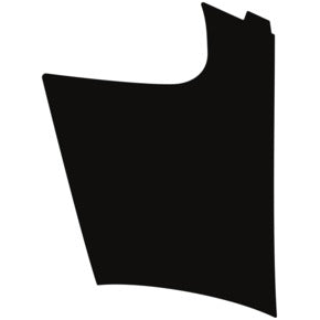 Fender, Left, Wrapped 2023-2024 Maserati Grecale GT/Modena 24-23 4D SUV PPF