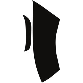 Bumper, Bottom Right 2023-2024 Maserati Grecale GT/Modena 24-23 4D SUV PPF