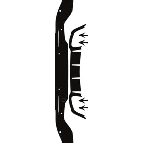 Bumper, Back Full w/ 6 sensors 2023-2024 Maserati Grecale GT/Modena 24-23 4D SUV PPF