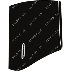 Door, Full Rear Right 2023-2024 Mercedes-Benz EQE 350+ 24-23 4D Sdn PPF