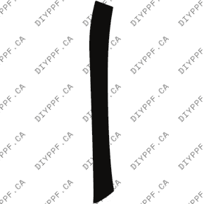 Door, A Pillar Left 2023-2024 Mercedes-Benz GLC 24-23 4D SUV PPF