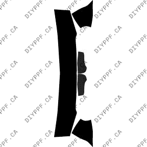 Hood/Fender/Mirrors 2005-2010 Chrysler 300 Touring 10-05 4D Sdn PPF