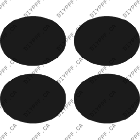 Door Handles 2005-2010 Chrysler 300 Touring 10-05 4D Sdn PPF