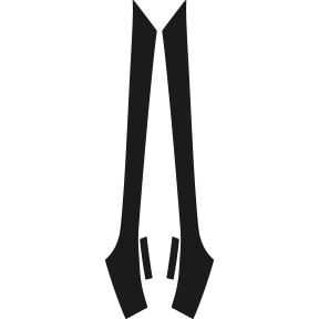 A Pillar 2005-2008 Porsche 911 Carrera 08-05 2D Cpe/Conv PPF