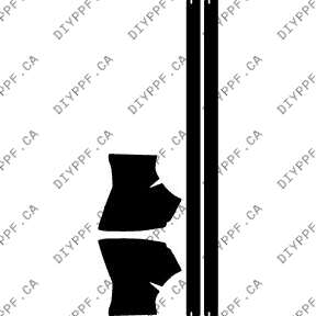 Appearance A 2005-2013 Chevrolet Corvette 13-05 2D Cpe/Conv PPF