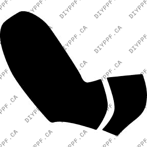 Chevrolet Corvette Mirror Left (2005–2013) Left Mirror Paint Protection Film (PPF) Kit – Two-Door Coupe Convertible