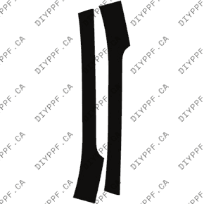 A Pillar 2017-2024 Rolls-Royce Phantom 24-17 4D Sdn PPF