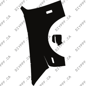 Fenders/Mirrors Full, Left 2017-2024 Rolls-Royce Phantom 24-17 4D Sdn PPF