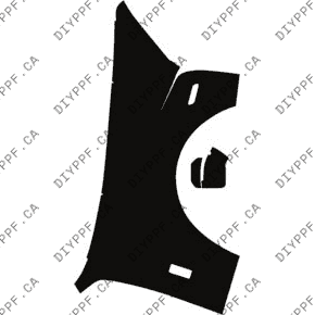 Fenders/Mirrors Full, Right 2017-2024 Rolls-Royce Phantom 24-17 4D Sdn PPF