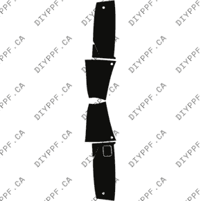 Bumper, Middle 2017-2024 Rolls-Royce Phantom 24-17 4D Sdn PPF