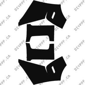 Fenders L & R, Wrapped 2017-2024 Rolls-Royce Phantom 24-17 4D Sdn PPF