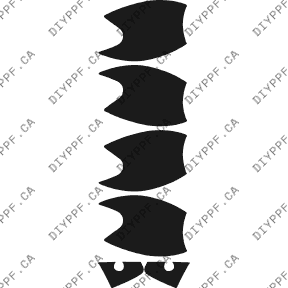 Door Handles 2005-2008 Acura RL 08-05 4D Sdn PPF