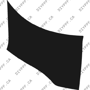 Wheel, Rear Splash Right 2005-2009 Pontiac G6 09-05 4D Sdn PPF