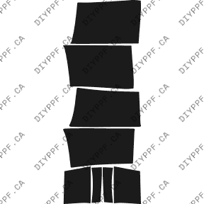 Wheel Lips & Rockers 2003-2005 Dodge Ram w/sport pkg 05-03 P/U PPF