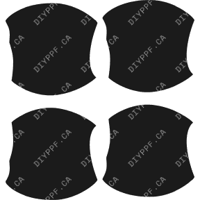 Door Handles 2005-2007 Buick LaCrosse 07-05 4D Sdn PPF