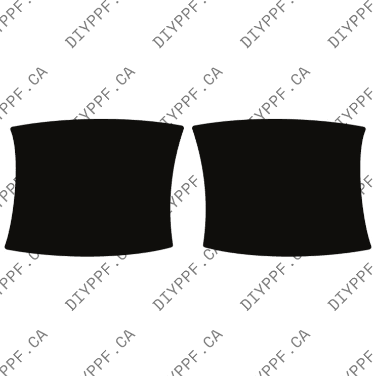 Door Handles 2020-2024 Bentley Continental GTC Base/Mulliner/Speed/Azure 24-20 2D Conv PPF