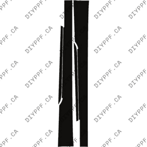 Rockers 2020-2024 Bentley Continental GTC Base/Mulliner/Speed/Azure 24-20 2D Conv PPF