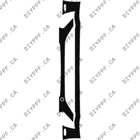 Bumper 2020-2024 Bentley Continental GTC Base/Mulliner/Speed/Azure 24-20 2D Conv PPF