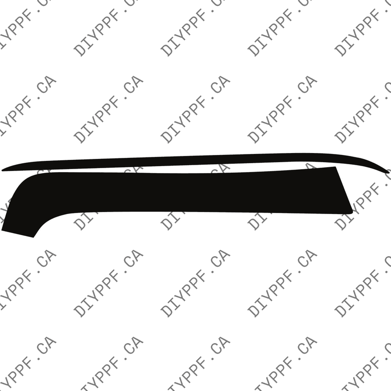 Door, A Pillar Left 2020-2024 Bentley Continental GTC Base/Mulliner/Speed/Azure 24-20 2D Conv PPF