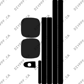 Appearance A 2005-2010 Chevrolet Cobalt LS 10-05 2D Cpe PPF