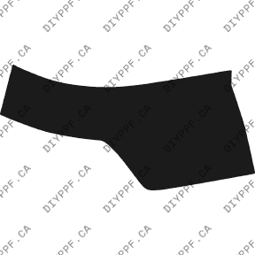 Wheel, Rear Splash Right 2005-2010 Chevrolet Cobalt LS 10-05 2D Cpe PPF