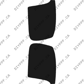 Acura RSX Base (2005-2006) Mirrors Paint Protection Film (PPF) Kit - 2-Door Hatchback