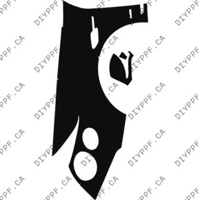 Fenders/Mirrors Full, Left 2016-2018 Bentley Continental GTC 18-16 2D Conv PPF