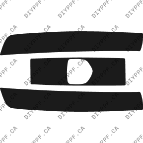 Grille(s) 2005-2007 Dodge Caravan 07-05 MV/SWB PPF