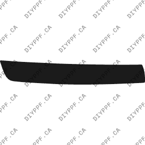 Grille, Top Right 2005-2007 Dodge Caravan 07-05 MV/SWB PPF