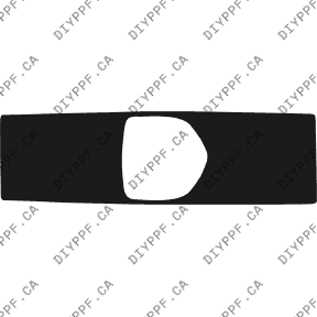 Grille, Middle 2005-2007 Dodge Caravan 07-05 MV/SWB PPF