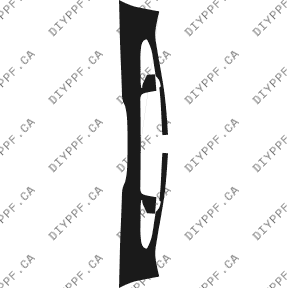 Bumper, Bottom 2005-2007 Dodge Caravan 07-05 MV/SWB PPF