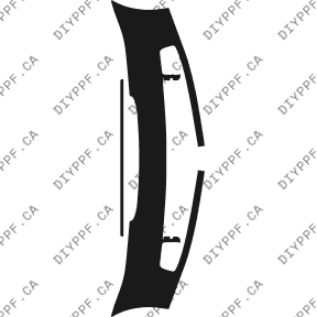 Front Bumper Part 1 2005-2006 Lincoln Navigator 06-05 4D SUV PPF