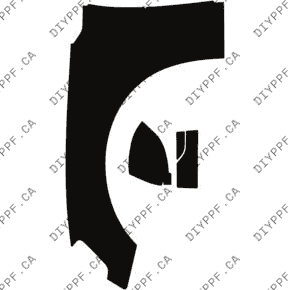 Fenders/Mirrors Full, Left 2021-2024 Audi RS 5 24-21 2D Cpe PPF