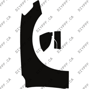 Fenders/Mirrors Full, Right 2021-2024 Audi RS 5 24-21 2D Cpe PPF