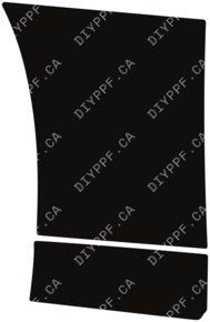 Wheel, Front Splash Left 2021-2024 Audi RS 5 24-21 2D Cpe PPF