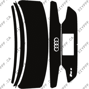Deck/Trunk Lid, Full 2021-2024 Audi RS 5 24-21 2D Cpe PPF