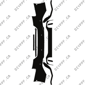 Bumper, Back Full w/ 6 sensors 2021-2024 Audi RS 5 24-21 2D Cpe PPF