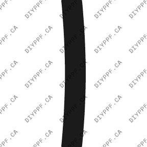 Bumper, Back 2006-2010 Volkswagen Jetta/GLI 10-06 4D Sdn PPF