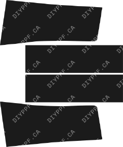 Cab Rockers 2006-2008 Lincoln Mark LT 08-06 Crew P/U PPF