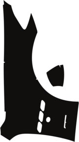 Fenders/Mirrors Full, Right 2018-2019 Maserati GranTurismo 19-18 2D Conv PPF