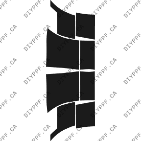 Splash 2006-2008 BMW 3 Series 08-06 4D Sdn PPF