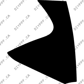 Fender, Left 2006-2008 Mercedes-Benz ML Class 08-06 4D SUV PPF