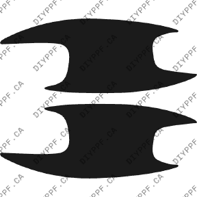 Door Handles 2005-2008 Mercedes-Benz SLK 08-05 2D Conv PPF