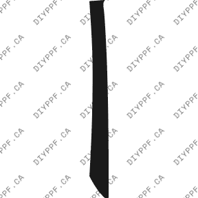 Door, A Pillar Right 2003-2013 Lamborghini Gallardo 13-03 2D Cpe PPF