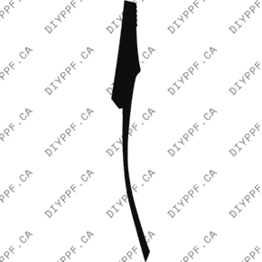 Door, Full Pillar Left 2003-2013 Lamborghini Gallardo 13-03 2D Cpe PPF