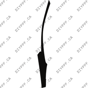 Door, Full Pillar Right 2003-2013 Lamborghini Gallardo 13-03 2D Cpe PPF