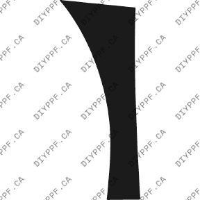 Wheel, Front Splash Left 2003-2013 Lamborghini Gallardo 13-03 2D Cpe PPF