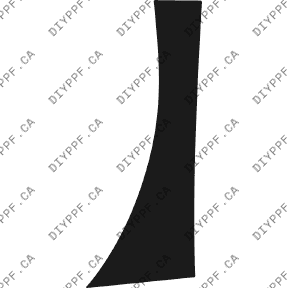 Wheel, Front Splash Right 2003-2013 Lamborghini Gallardo 13-03 2D Cpe PPF