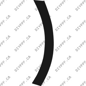 Wheel, Rear Splash Right 2003-2013 Lamborghini Gallardo 13-03 2D Cpe PPF