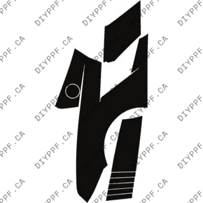 Qtr. Panel, Full Rear Right  2003-2013 Lamborghini Gallardo 13-03 2D Cpe PPF